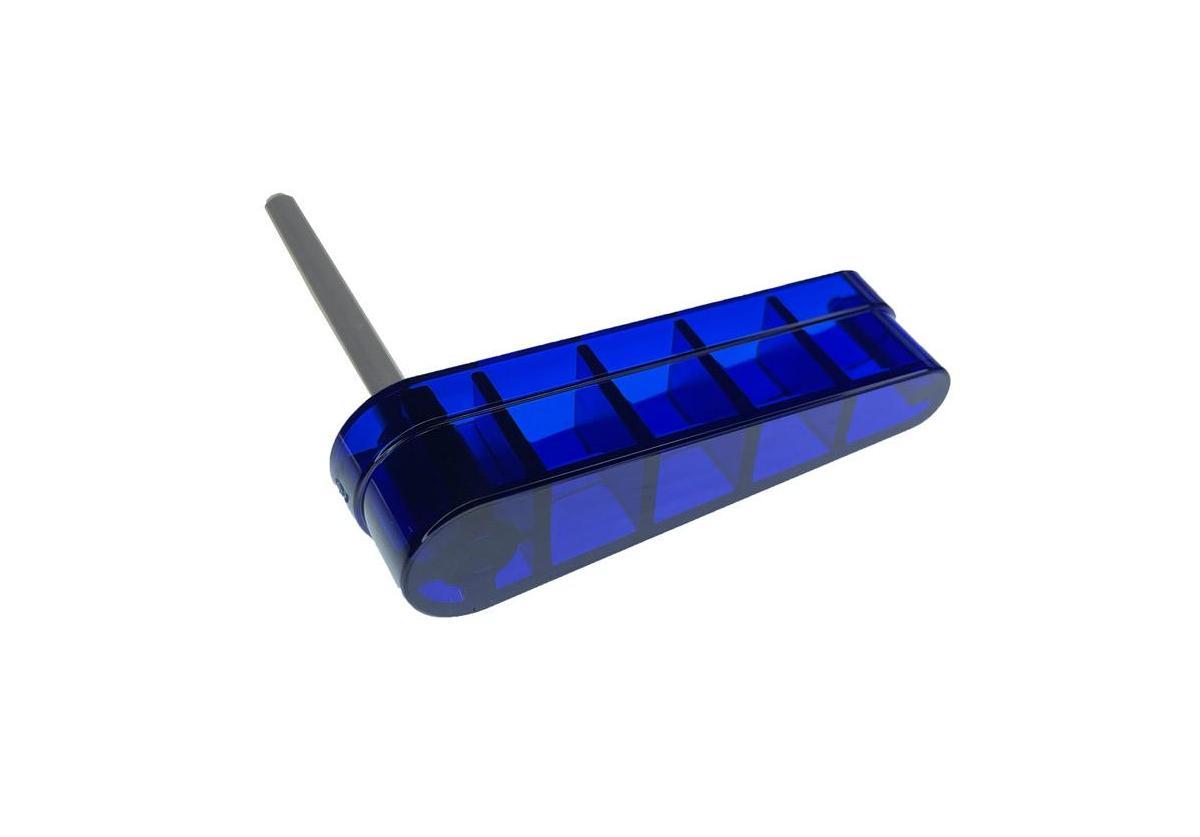 Flipper and Shaft - Blue Translucent -Bally pre-1987 #A-3994-2