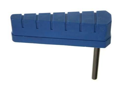 Flipper and Shaft - Blue with Ridges #20-9592-1 ^`