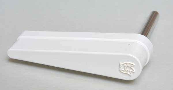 Sega "Sonic The Hedgehog" Logo Flipper Bat and Shaft - White Left