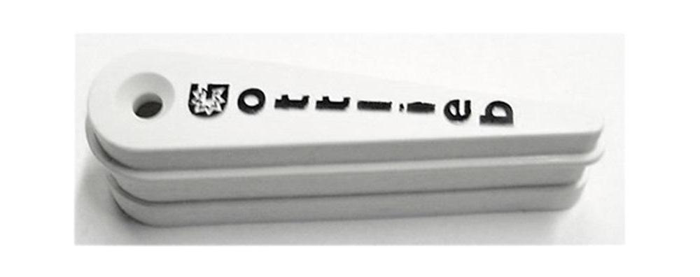 Gottlieb White Flipper Bat With Logo #25972Y *