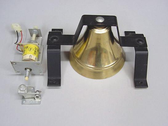FIRE! Brass Bell and Striker Assembly, Topper #C-11706 and #B-11711