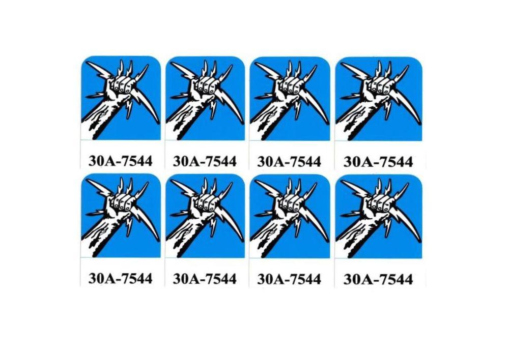 Flash Drop Target Decal Set - Williams #30A-7544 `^