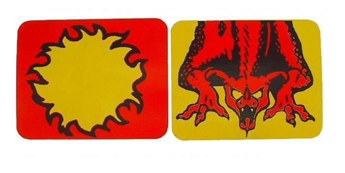 Gorgar Spinner Decals Stickers `