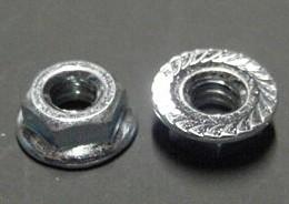 1/4 - 20 Hex Serrated Flange Whiz Lock Nut