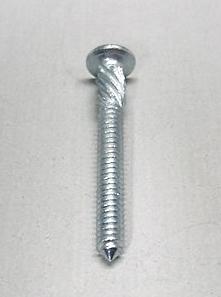 Twist Shank Screw  6-32 x 1"