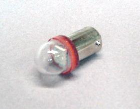 Red 1-SMD-LED #44/47 Bayonet Base Lamp With Clear Dome - Premium Ghost Buster