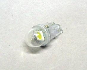 Cool White 1-SMD-LED #555 Wedge Base Lamp With Clear Dome - Premium Ghost Buster