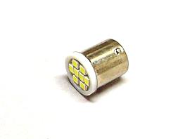 White 8-SMD-LED (5 VOLT) #89 Bayonet Base Flasher Lamp