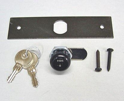 Backbox Lock and Lock Plate Assembly Data East - Early Sega