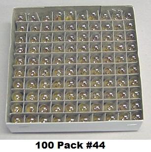 #44 Light Bulb (Box of 100)