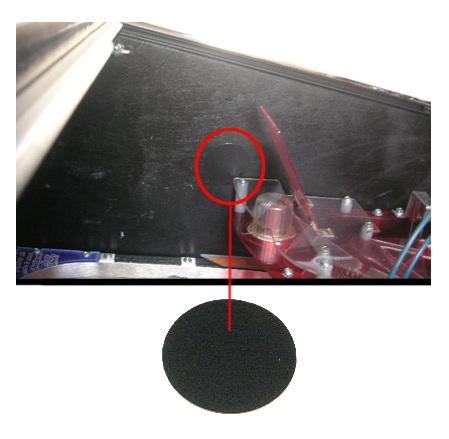 Data East/Sega/Stern Black Mylar Cover Disc #820-5041-00