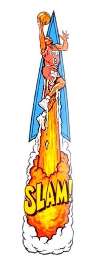 NBA Fastbreak Under Ramp Slam Decal #31-2812-7