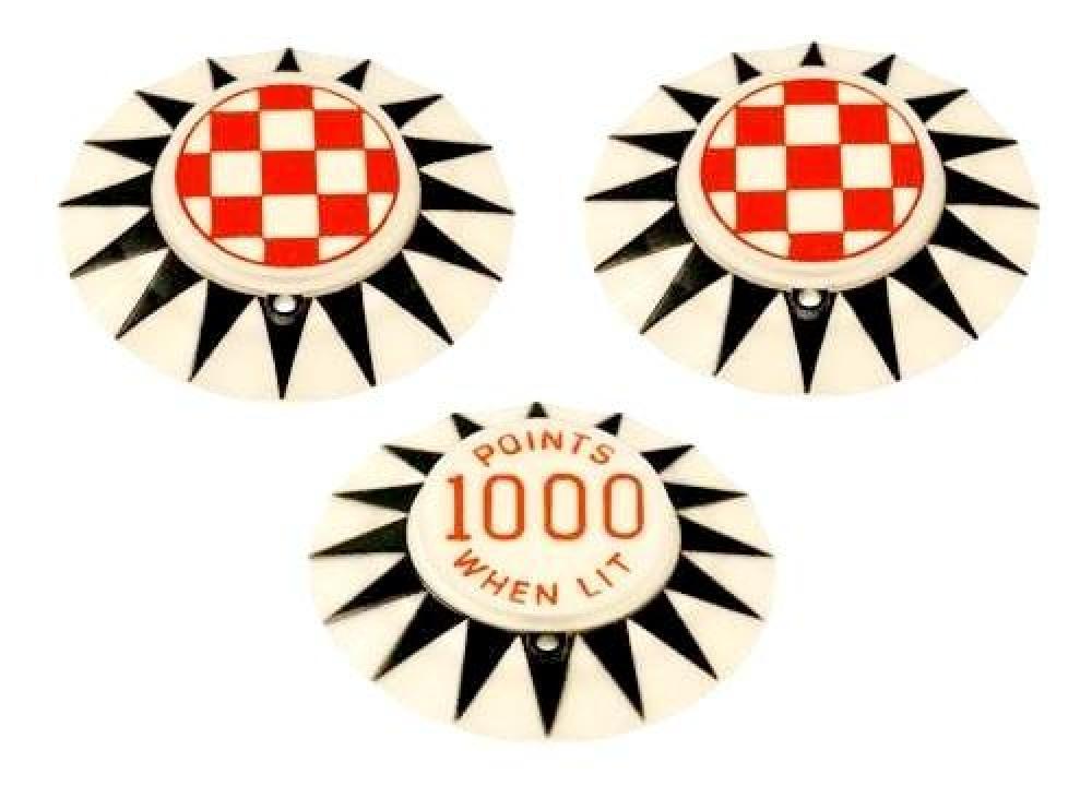 Nitro Groundshaker Pop Bumper Cap Set of 3  #A-3713-1154E ^