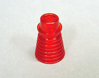 Red Plastic Finned Post 1"  #C951-1