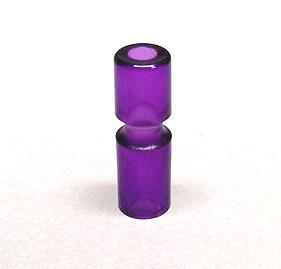 Narrow Plastic Post 1-1/4"  Purple