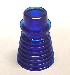 Blue Plastic Finned Post 1"  #C951-2