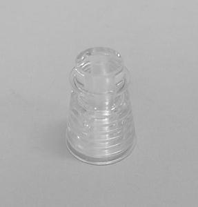Clear Plastic Finned Post 1"  #C951-2