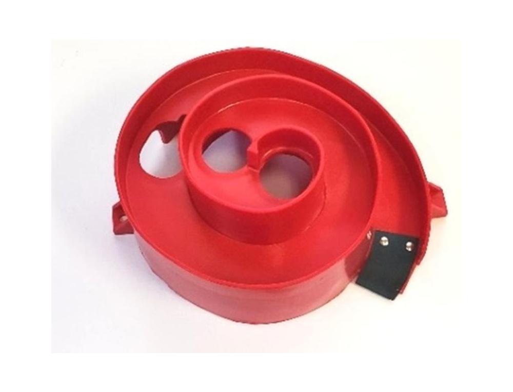 Pinbot Vortex Ramp - Red with Blue Steel Flap #B-11152 ^