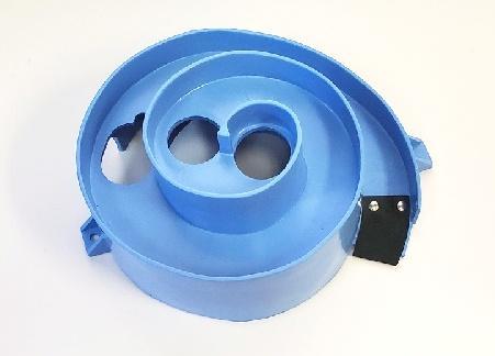 Pinbot Vortex Ramp - Blue with Blue Steel Flap #B-11152 ^
