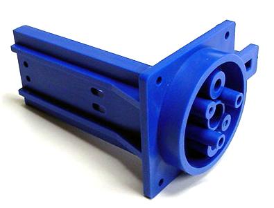 Classic Stern/Data East/Sega/Capcom/Alvin G/Spooky/Heighway Thumper Bumper Housing Base - BLUE