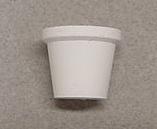 White Tapered Rubber Bumper