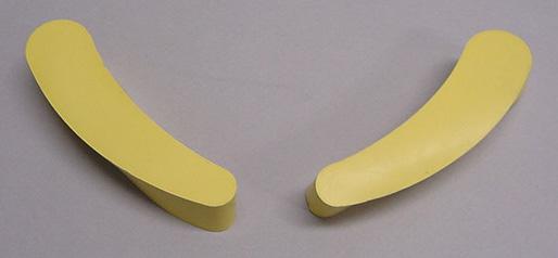 Banana Flipper Rubber Boot Pair - Yellow `