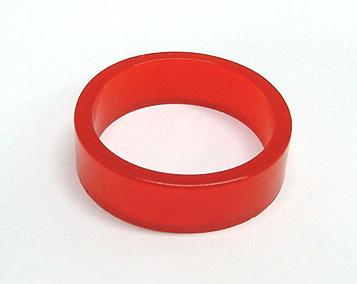 Red Translucent Gloss Super-Bands™ Flipper Rubber