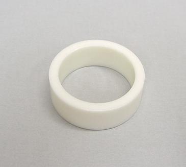 1" Mini White Gloss Super-Bands™ Flipper Rubber