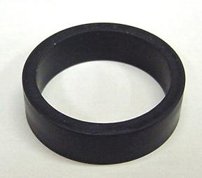 Black PerfectPlay™ Silicone Flipper Rubber - Standard Size