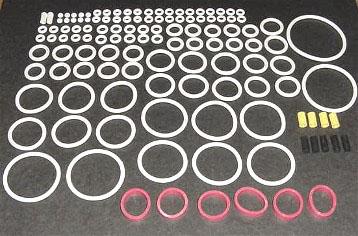 125 Piece White Rubber Ring Kit