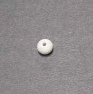 Mini Post White Rubber Ring 3/8" O.D.