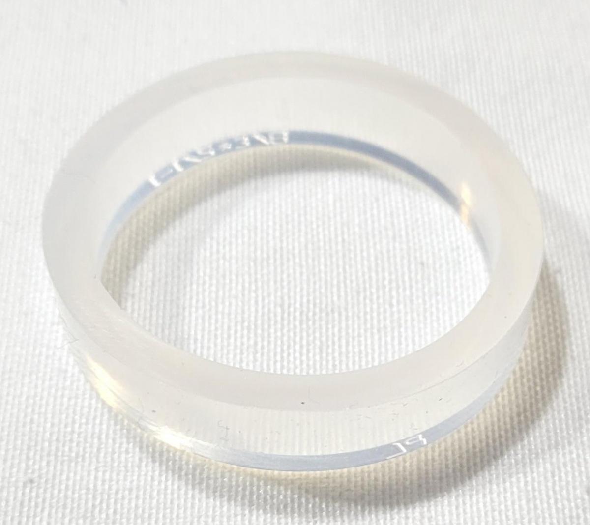 Translucent PerfectPlay™ 3/8" Silicone Flipper Rubber