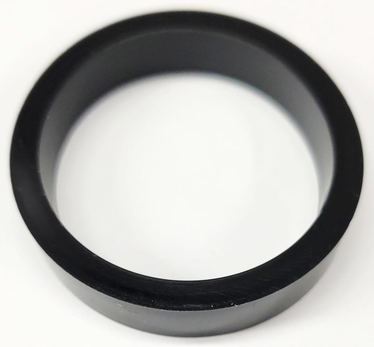 Black PerfectPlay™ 3/8" Silicone Flipper Rubber