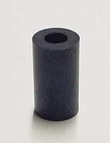 Black Rubber Bumper Post Sleeve 7/8"