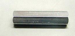Hex spacer 1/4" drive post female-female 1" long - 6-32 threads =