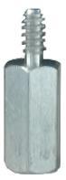 Hex Spacer, Metal  - 1/2" (#6-32 Thread, Male/Female) #254-5049-03