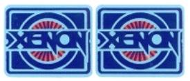 Xenon Spinner Decal Set of 2 - Laminated ^