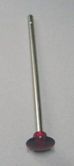 Shooter Rod Ball Plunger with Red Translucent Knob