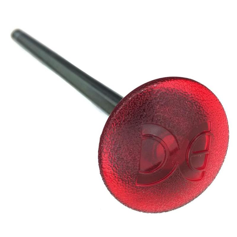 Data East Logo Red Translucent Shooter Rod #515-5924-02