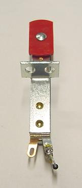 Oblong Stand Up Target Switch Red