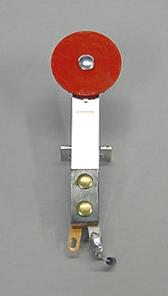 Round Stand-Up Target - Rear Mounting Red #A-14690-4