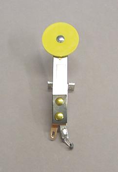 Round Stand-Up Target - Rear Mounting Yellow #A-14690-6