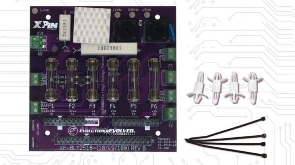 CLASSIC BALLY/STERN RECTIFIER BOARD #AS-2518-18 & #AS-2518-49, #TA 100 (NO SOLDERING)