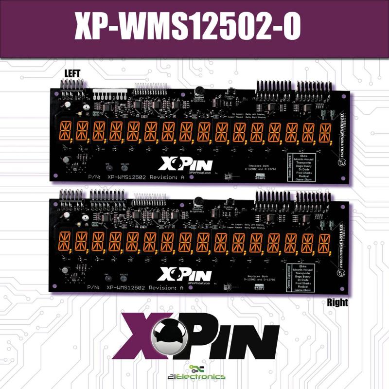 BALLY/WILLIAMS SYSTEM 11C: Orange LED Display Set #D-12502