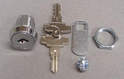 Coin Door Double Bitted Lock 7/8" Barrel #7500 Coin Door Double Bitted Lock 7/8" Barrel #7500